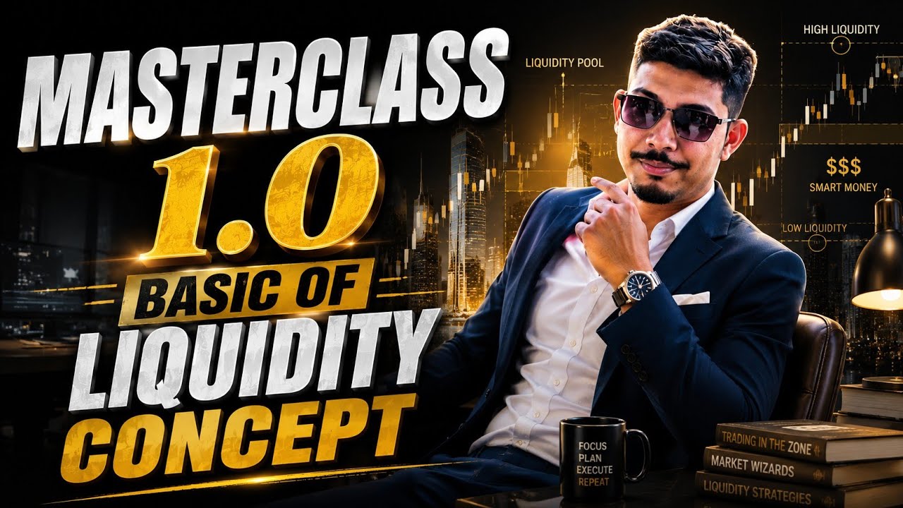 MASTER CLASS 1.0 BASIC OF LIQUIDITY CONCEPT || STOCK LEARNERS || BY GAUTAM JHA  #trader 