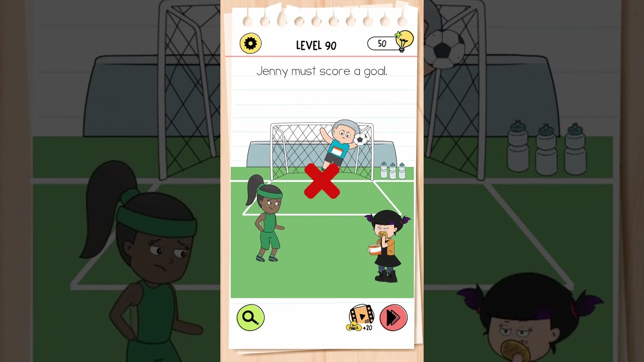 Brain Test 4 : Tricky Friends Level 90 Walkthrough