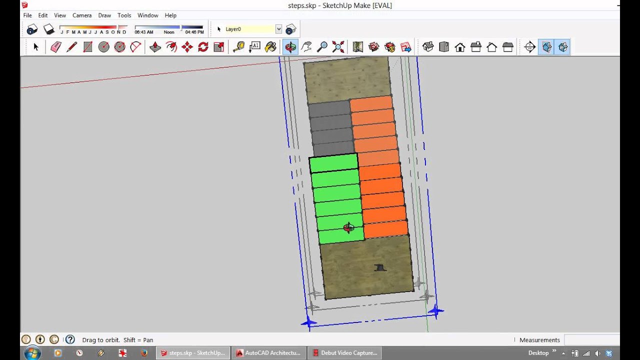Representing Stairs in plan in AutoCAD and on Architectural Drawings