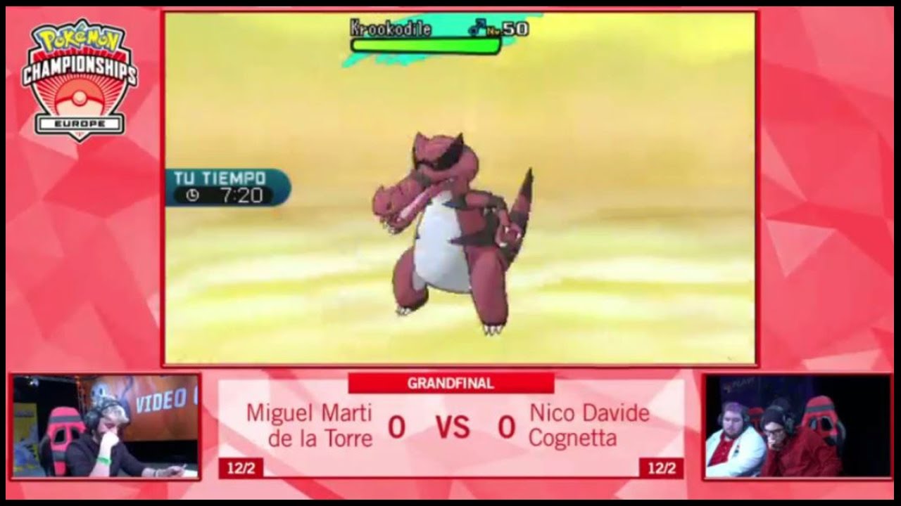 VGC 2017 Pok&eacute;mon European International Championships: Masters Finals - Miguel Mart&iacute; Vs Nico Davide