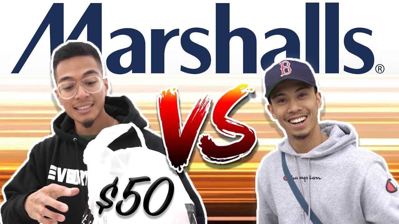 THE $50 MARSHALLS OUTFIT CHALLENGE w/ KIDNAMEDLUMARQUE