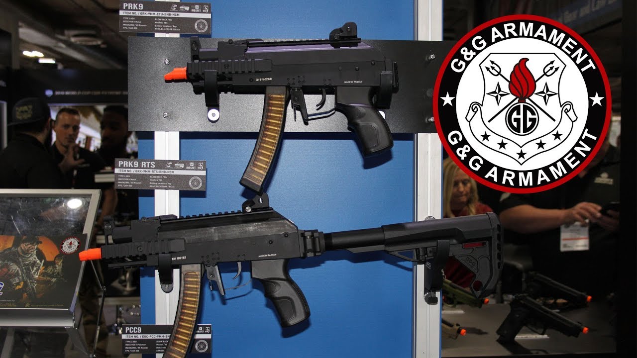 G&G Armament at SHOT Show 2019 (new since the Taiwan video)