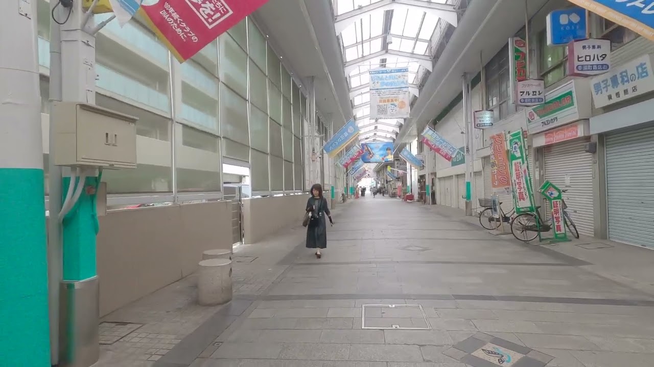2024年10月28日　奉還町から岡山駅