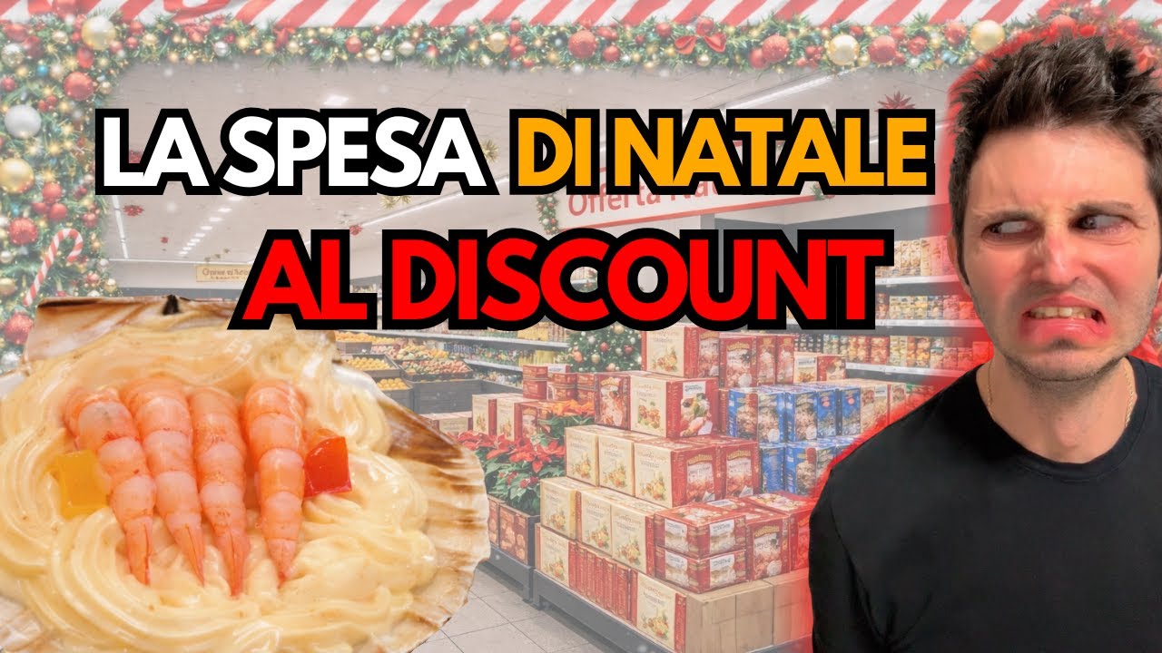 Io a 12 Anni Che Vado Al DISCOUNT con Mamma per la SPESA Di NATALE | NÀ CAFONATA