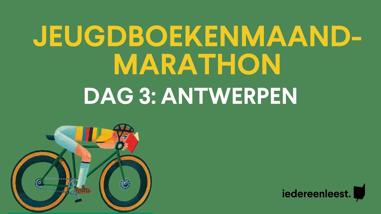 Jeugdboekenmaand-marathon DAG 3 ANTWERPEN