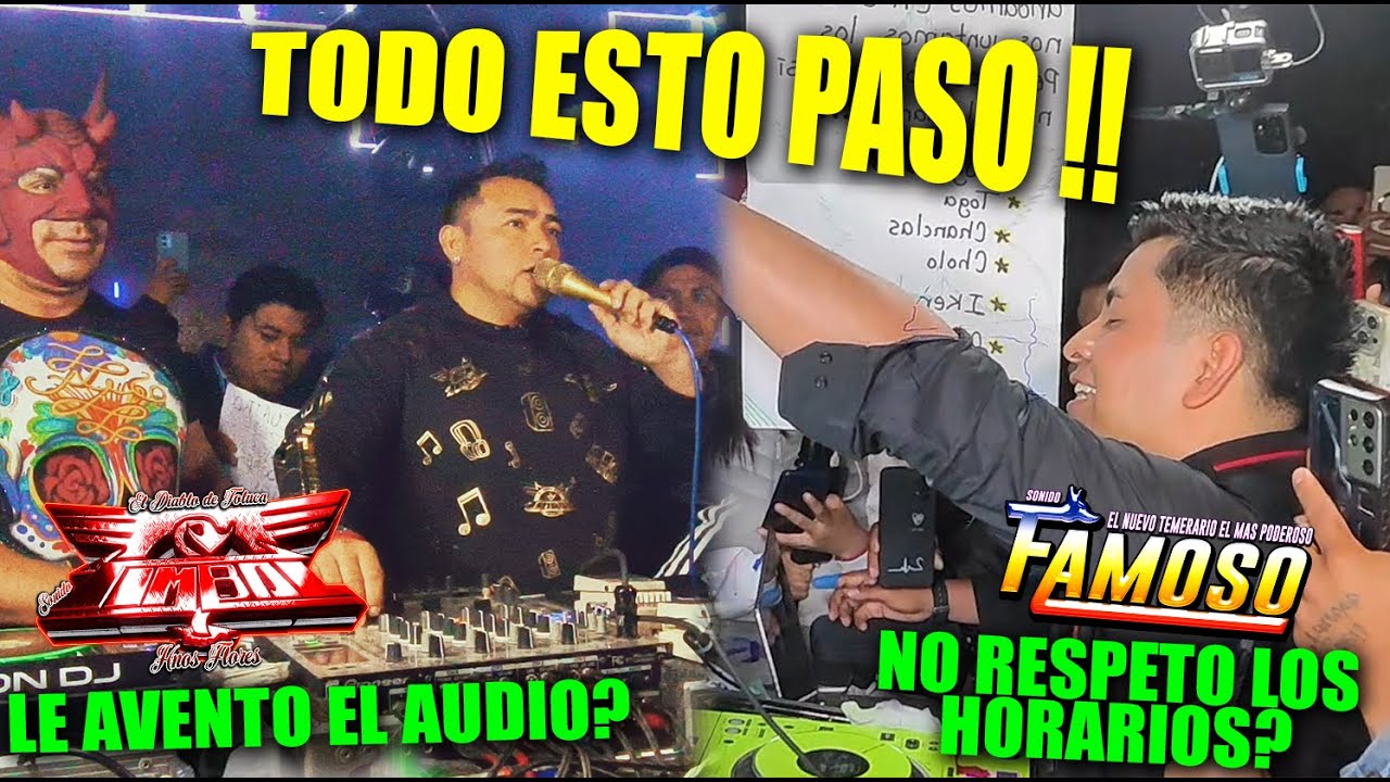 🔥SE ARMO LA BATALLA DE AUDIOS🔥SONIDO TIMBAL VS SONIDO FAMOSO SE AVIENTAN EL AUDIO EN SANTIAGO ACUTZ🔥