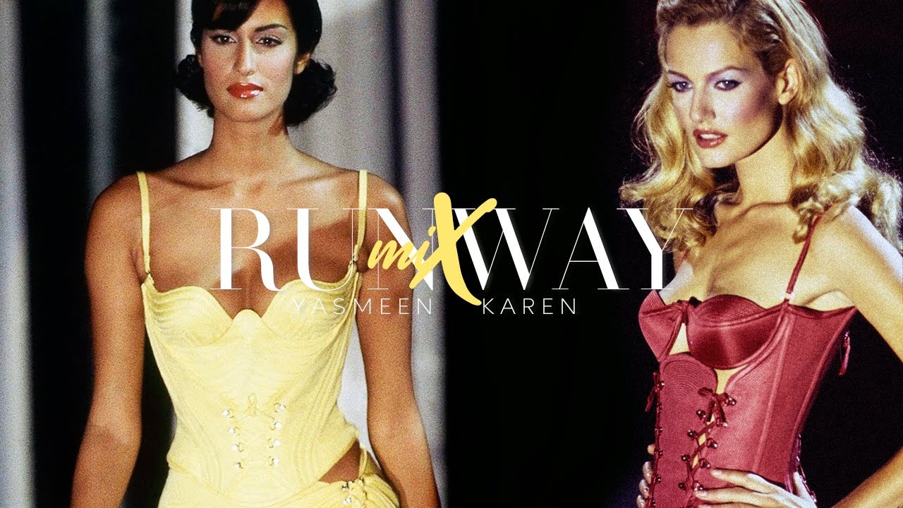 RUNWAY MIX: Yasmeen Ghauri x Karen Mulder