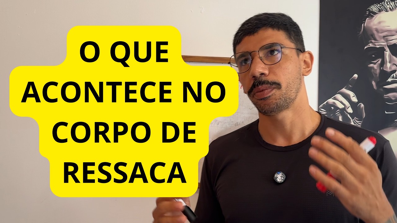 O que REALMENTE ACONTECE no corpo durante a RESSACA | PR34
