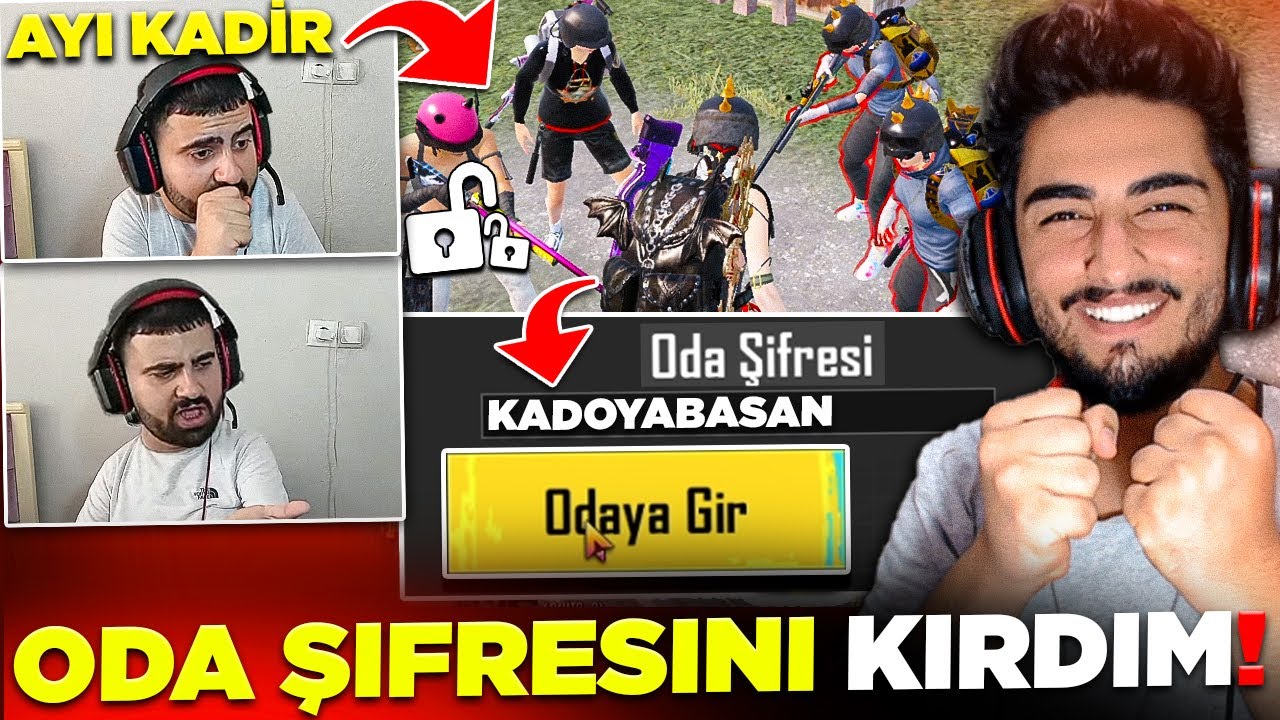 AYI KADİR'İN ODA ŞİFRESİNİ KIRARAK TROLLEDİM! 😂 (BAN YEDİRDİM!) |&nbsp;PUBG&nbsp;Mobile