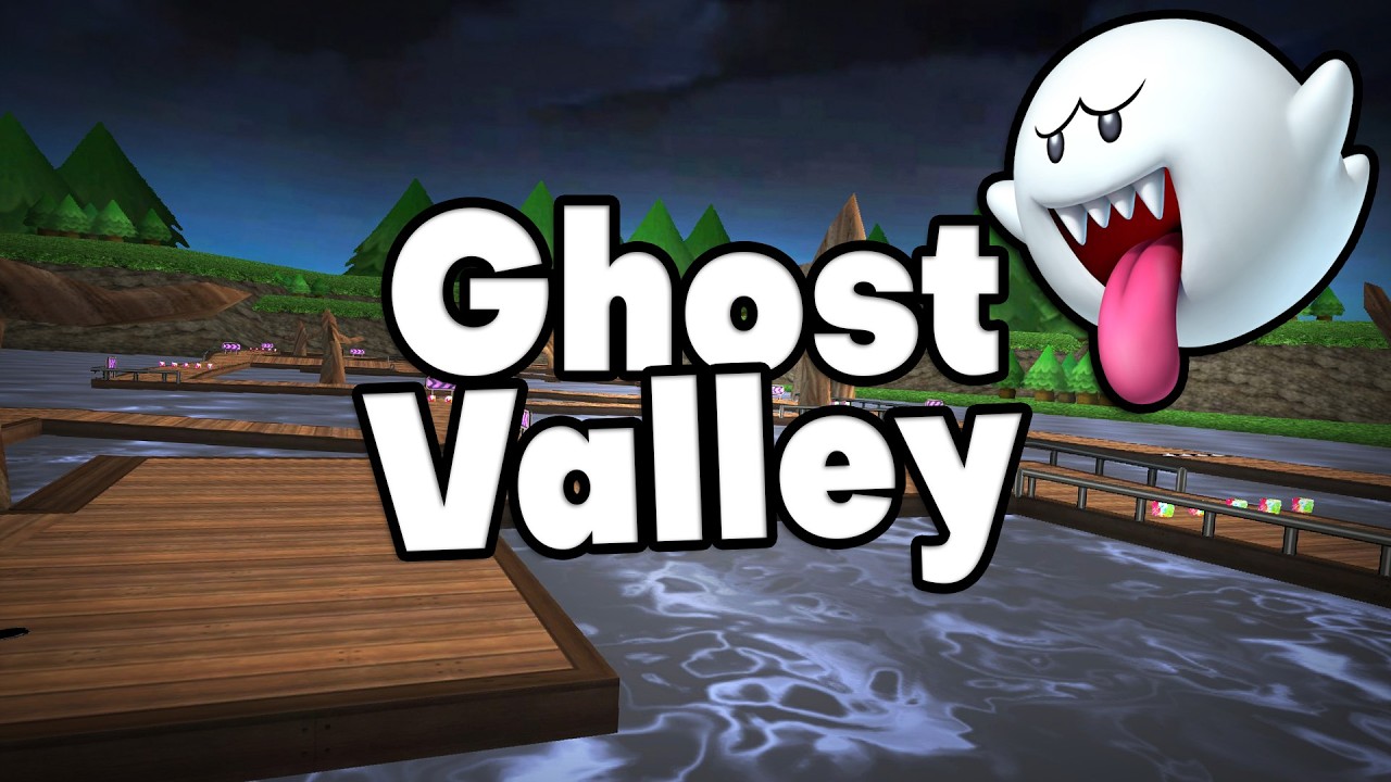 Mario Kart World's Ghost Valley... in Mario Kart Wii?