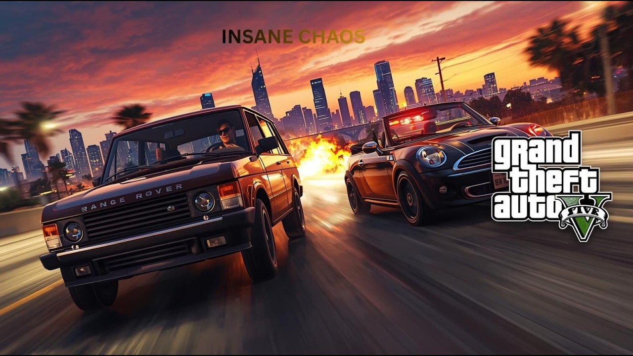 GTA 5 Mission EP 3 | Crazy Cars, Wild Escape