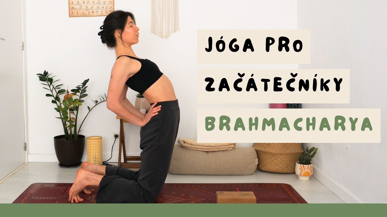 Jóga pro začátečníky na otevření hrudníku | Brahmacharya | 25 minut