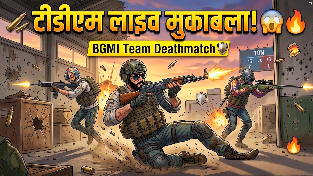 BGMI TDM LIVE | Bgmi team' deathmacht live |