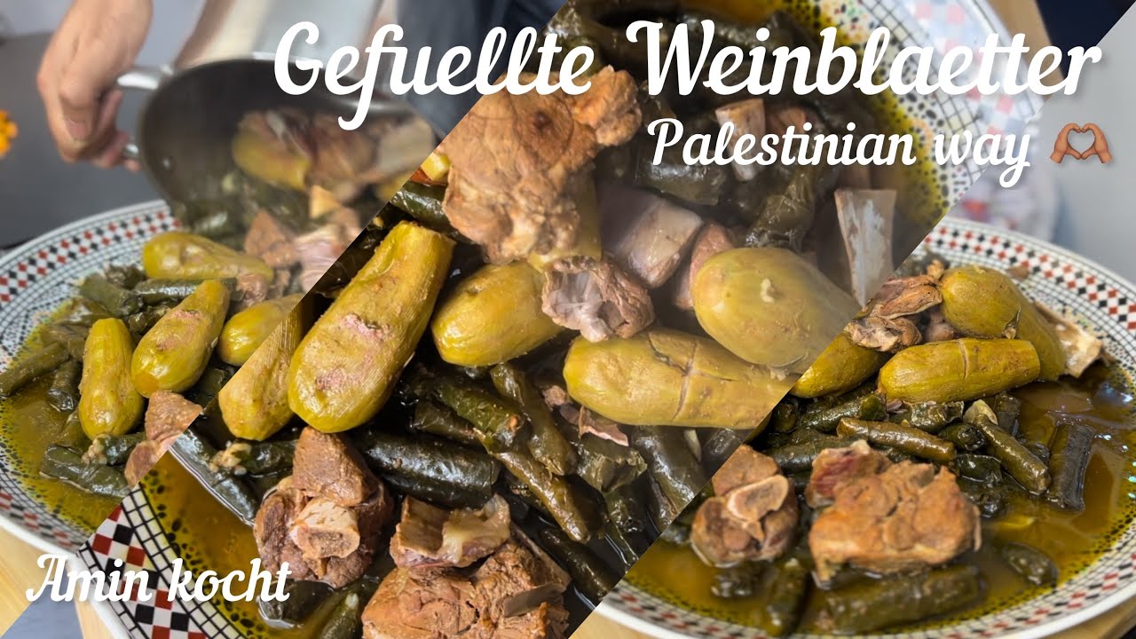 Gef&uuml;llte Weinbl&auml;tter | Warak Dawali | Yabra | Sarma | Amin Kocht