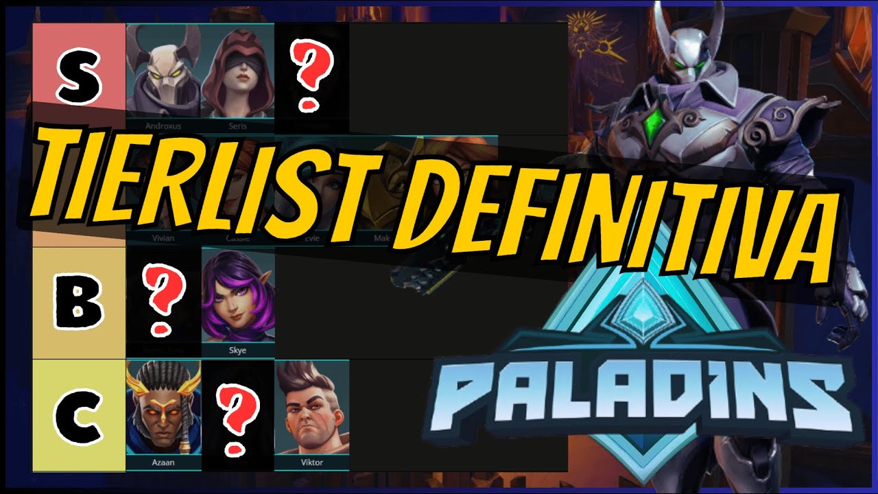 Paladins Definitive Tierlist 2025