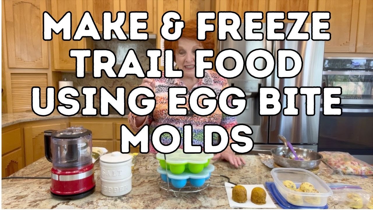 Make & Freeze Trail Food Using Egg Bite Molds
