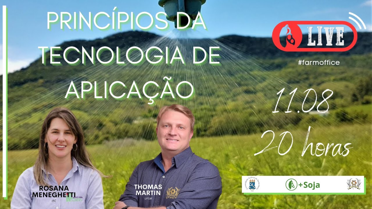 AO VIVO - Princípios da tecnologia de aplicação