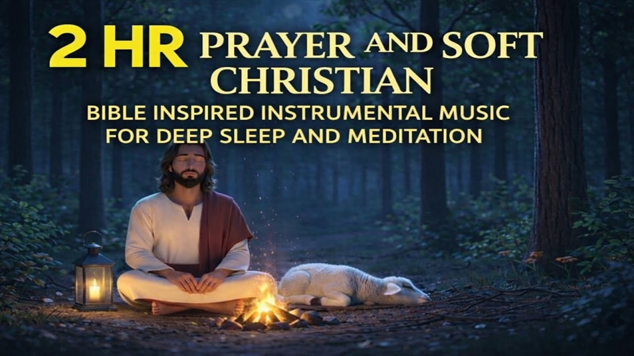 Soothing Soft Bible Instrumentals ✨ Christian Gospel Sleep Music for Children