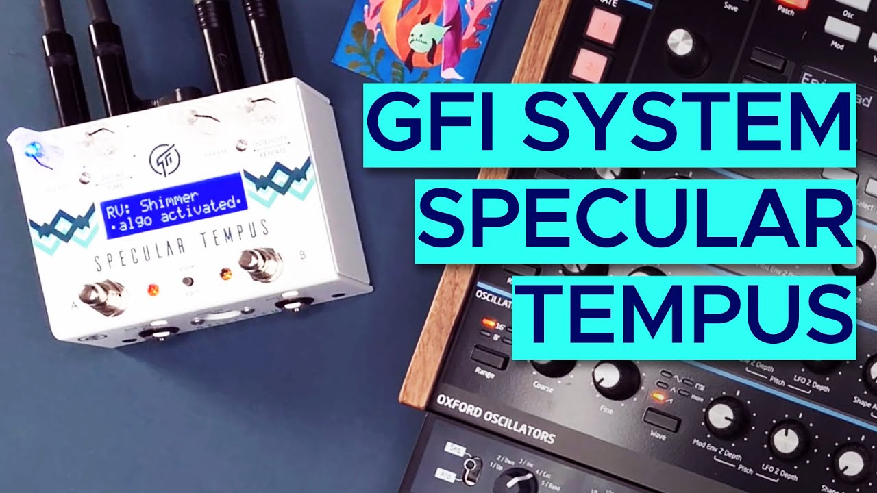 GFI System Specular Tempus Sound Demo (no talking) with Novation Peak synthesizer