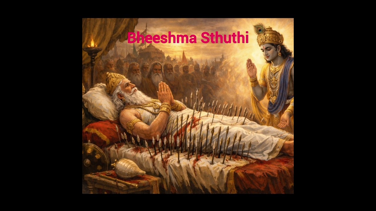 #Bheeshma sthuthi #Srimad Bhagavatha Sthuthi #