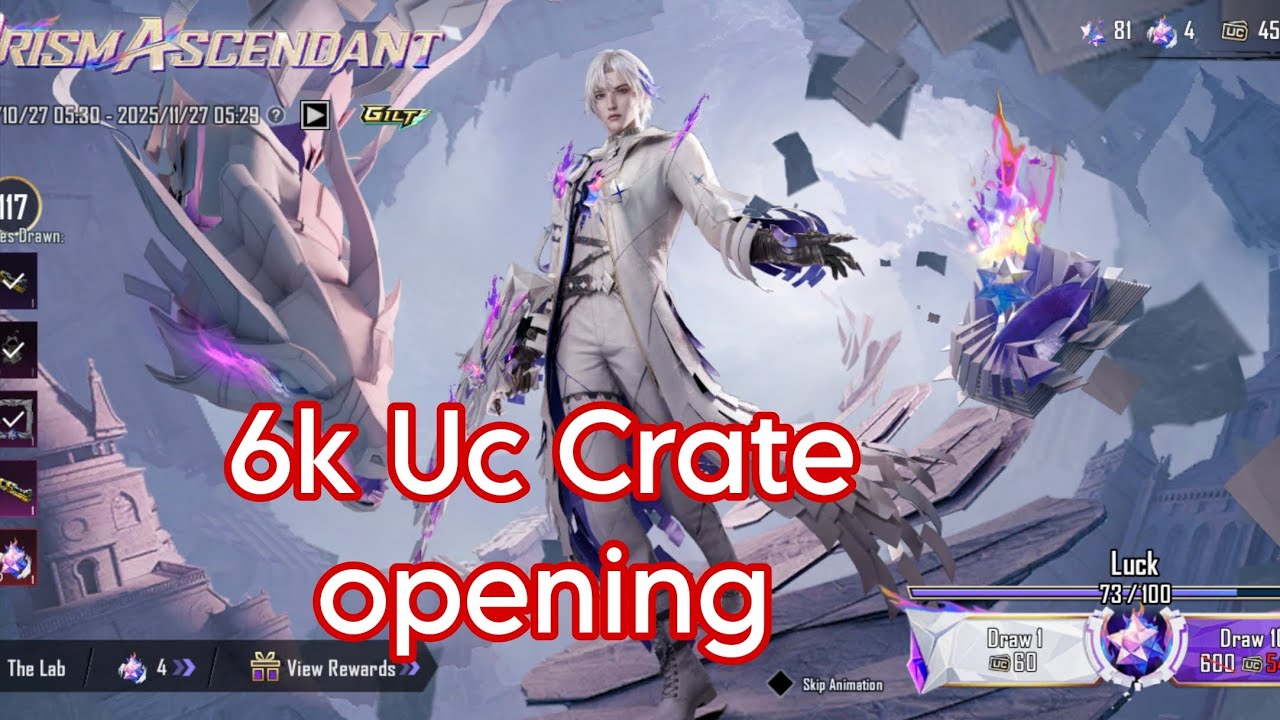 6000 uc New ultimate crate opening bgmi @OddzGamingLive @OddzGamingYT 