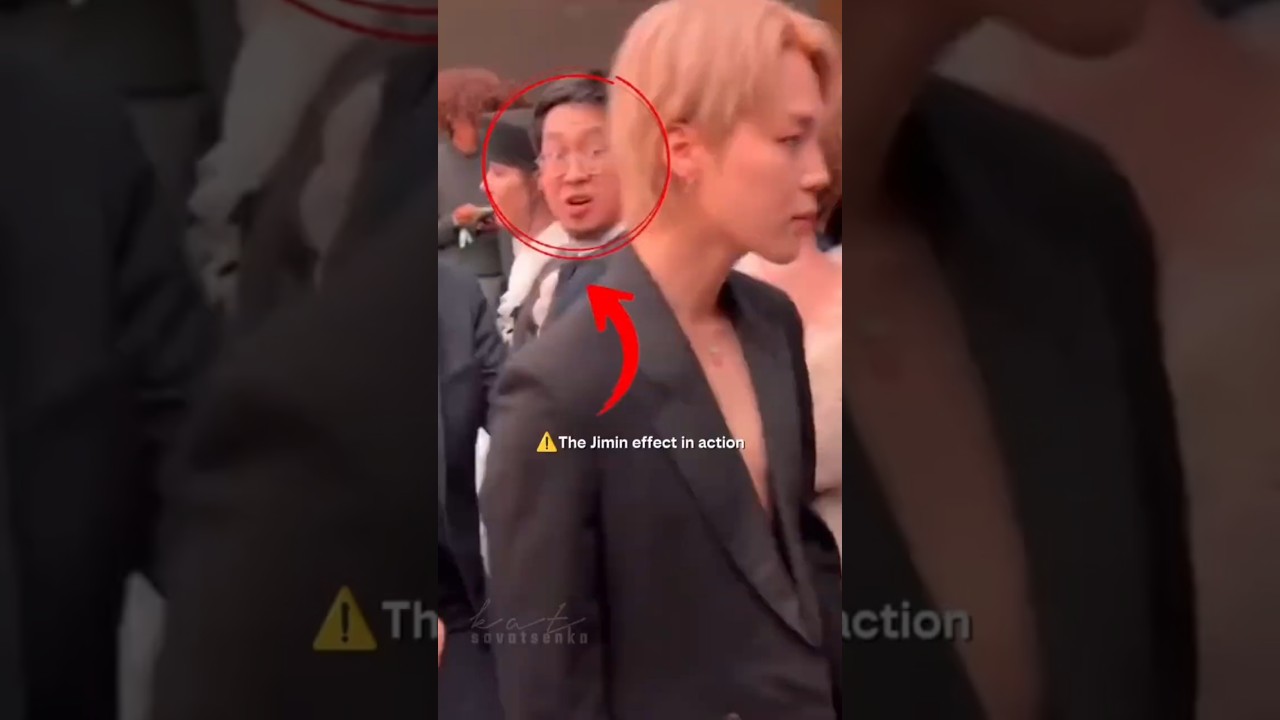 ⚠️The Jimin effect in action at Dior SS26 show #jiminxdior #jimininparis #diorss26