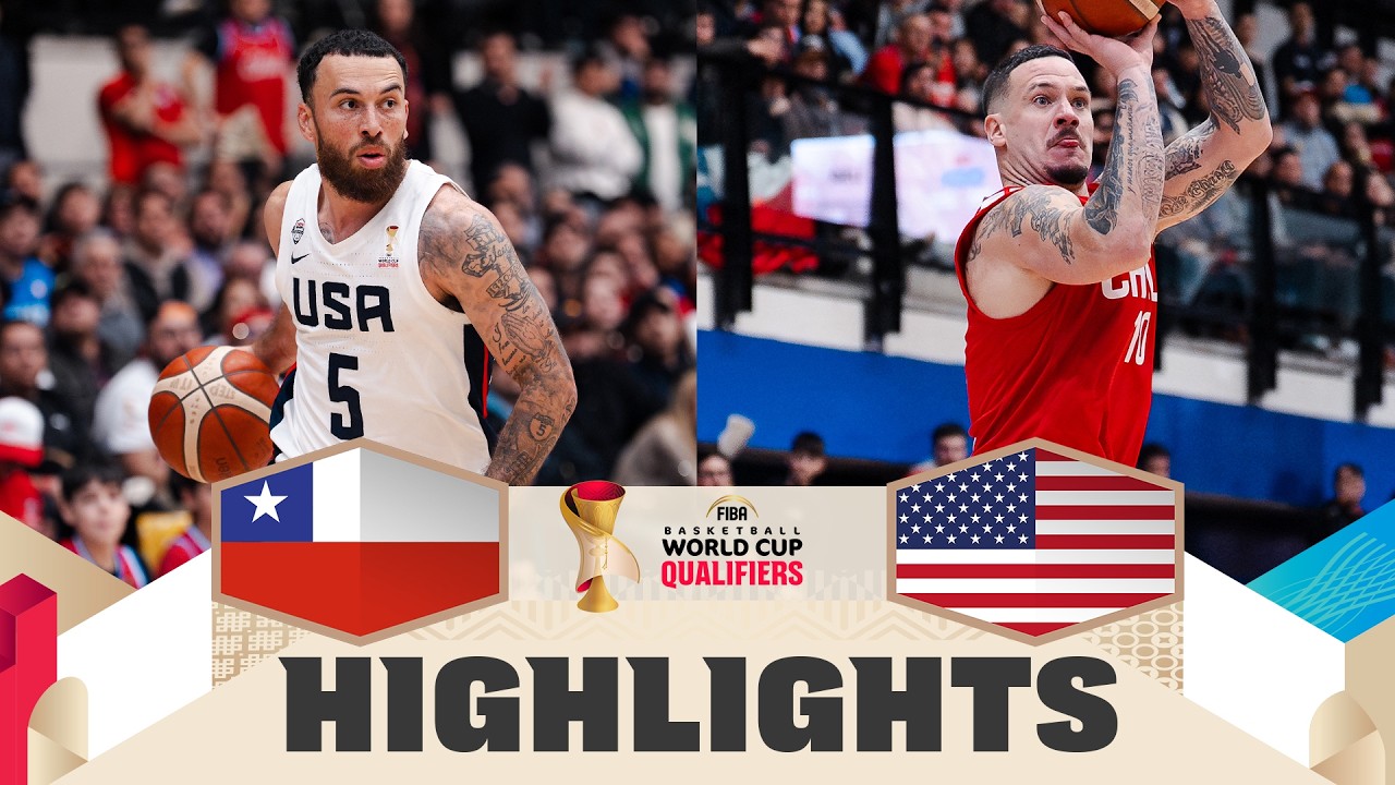 Chile 🇨🇱 v United States 🇺🇸 | Highlights | FIBA Basketball World Cup 2027 Americas Qualifiers