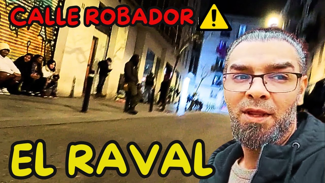 De NOCHE en el PEOR BARRIO de BARCELONA⚠️PROSTITUCIÓN Y ROBOS