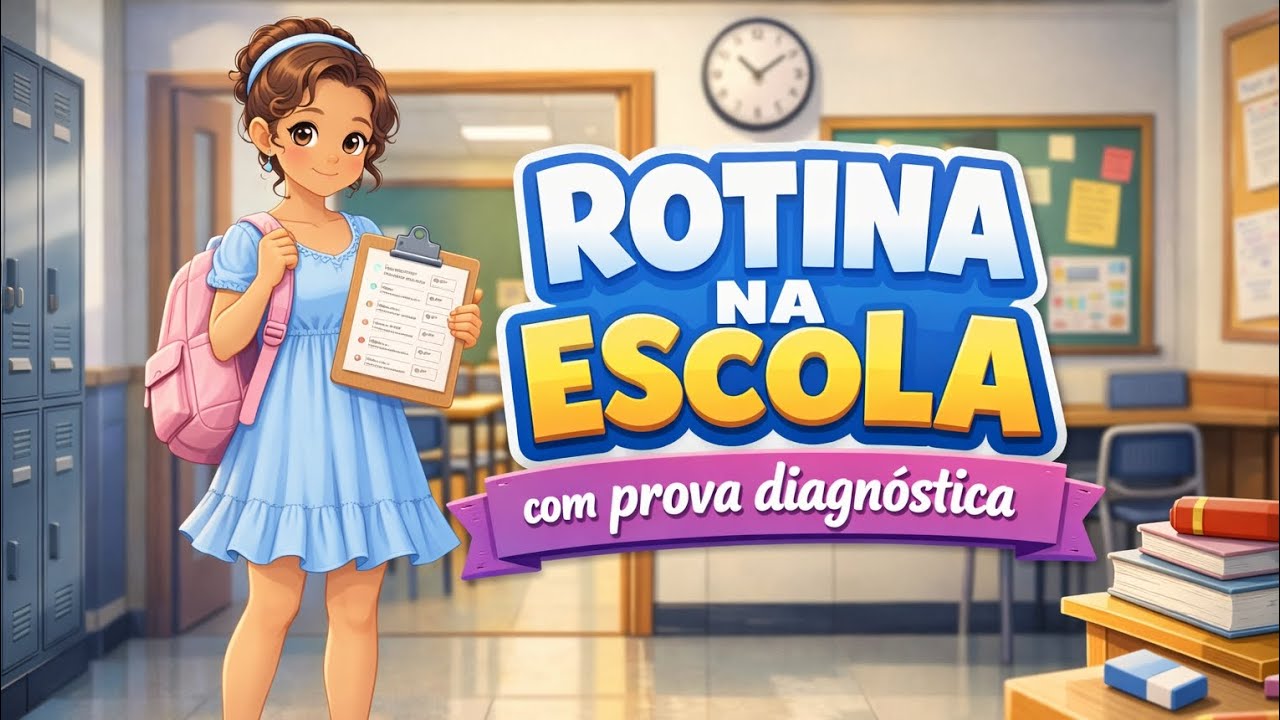 ~ Rotina na escola 