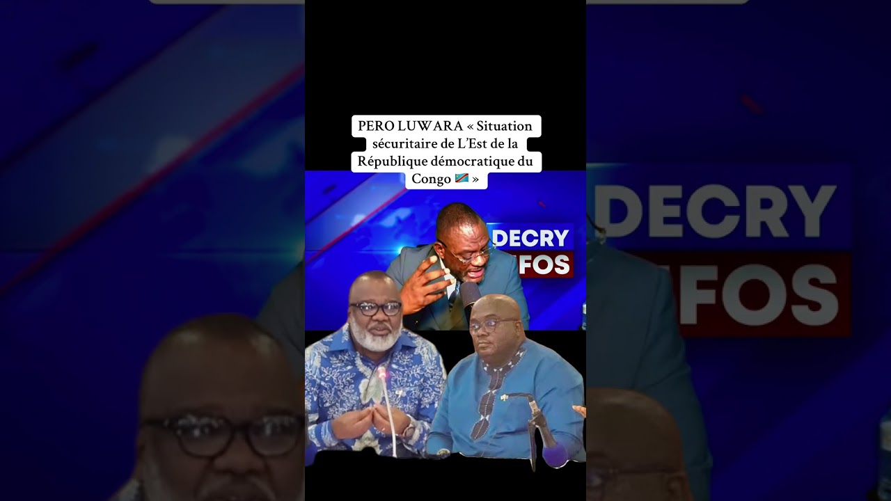 Pero Luwara situation sécuritaire dans l’Est de RDC
