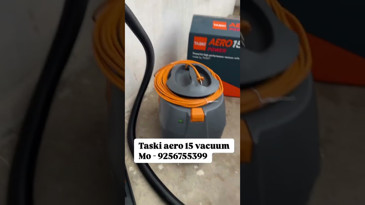 Taski aero 15 power vacuum cleaner #vacuummachine #vacuumcleaner #taski #diversey #wetanddry