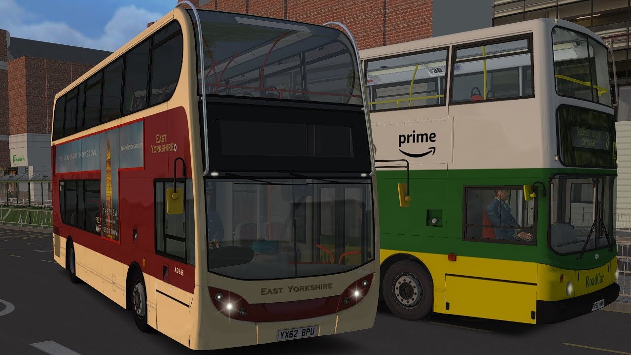 *NEW MAP* OMSI 2 Lincolnshire | East Yorkshire takeover Scunthorpe on Route 100 w/ Enviro 400s