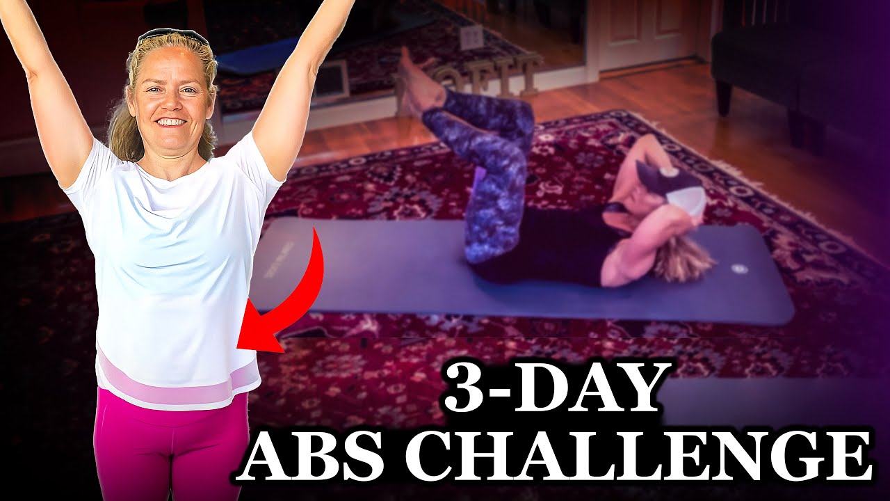 3-Day Abs Challenge: This Pilates Core Workout Will Transform Your Stomach | Moira's Fitness