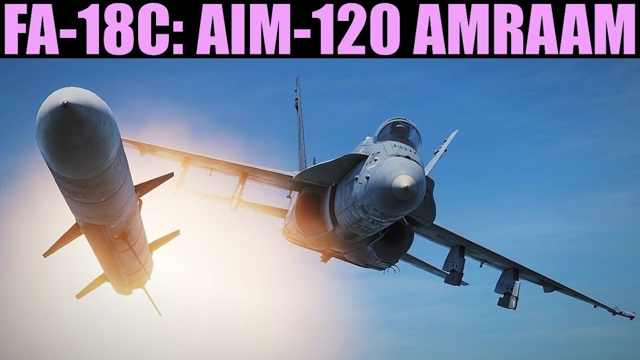 FA-18C Hornet: Aim-120 AMRAAM (VISUAL/STT/TWS) Tutorial | DCS WORLD