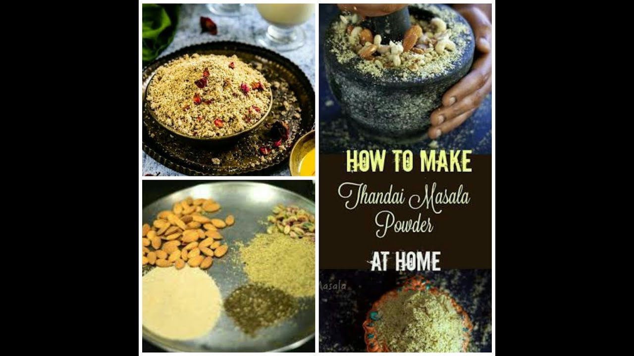 How to make Thandai Powder at Home| Thandai Powder - Thandai Masala