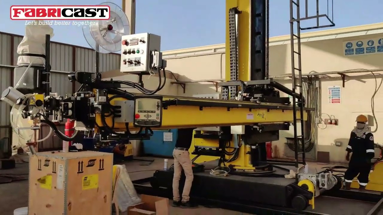 Astra Column & Boom with ESAB A2 Welding Head