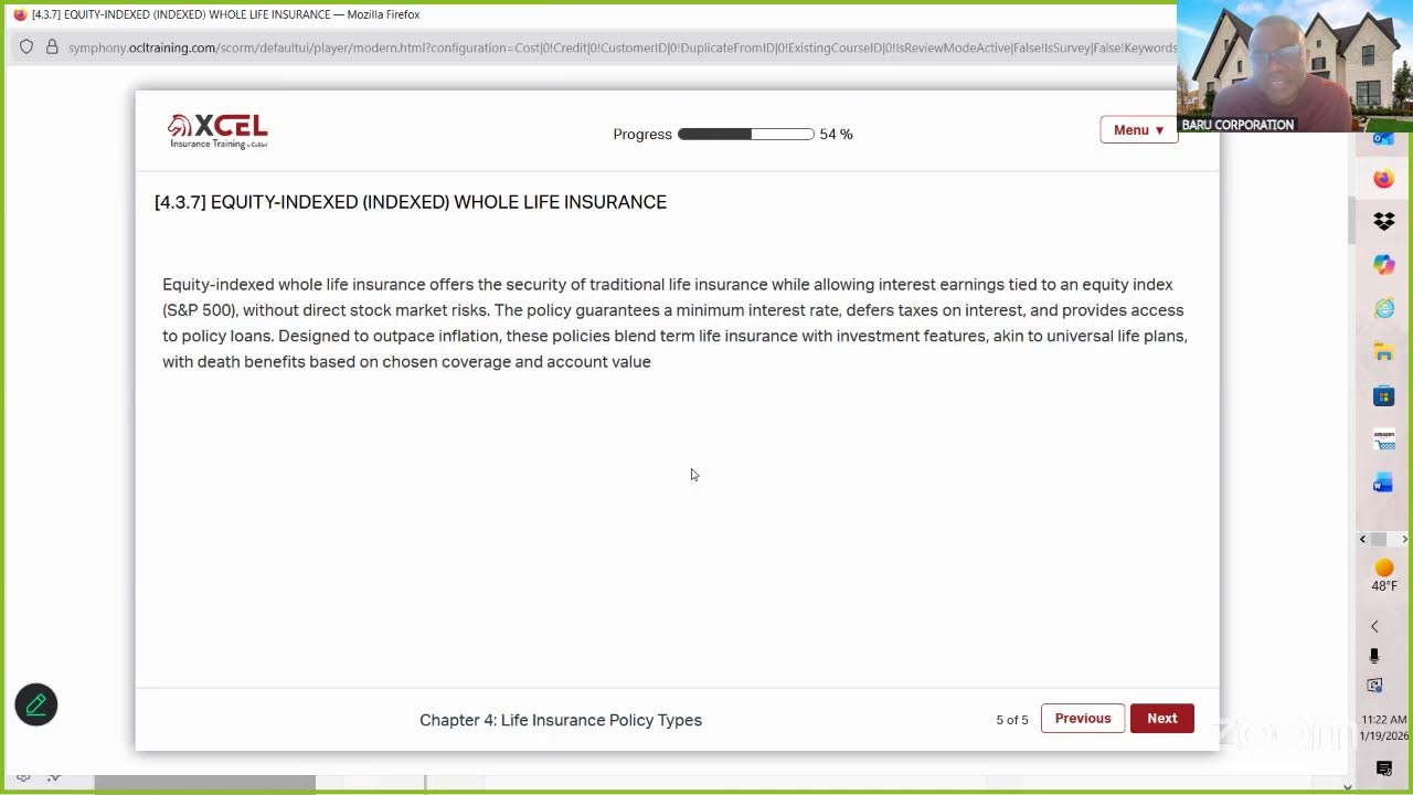 January 2026 Master class Life insurance Exam Review.