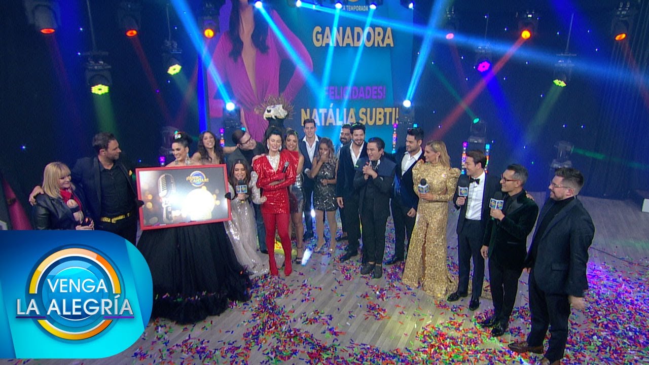¡Natália se coronó como la ganadora de la segunda temporada de Quiero Cantar! | Venga La Alegría
