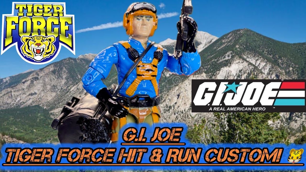 Kiwi G.I. Customs: G.I. Joe Tiger Force Hit & Run #europeanhit&run