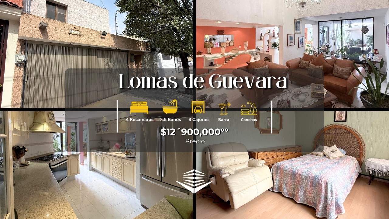 Casa en venta en Lomas de Guevara por Providencia precio $12,900,000