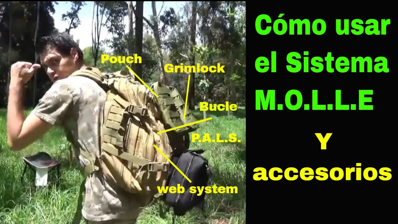 Como Usar el Sistema MOLLE
