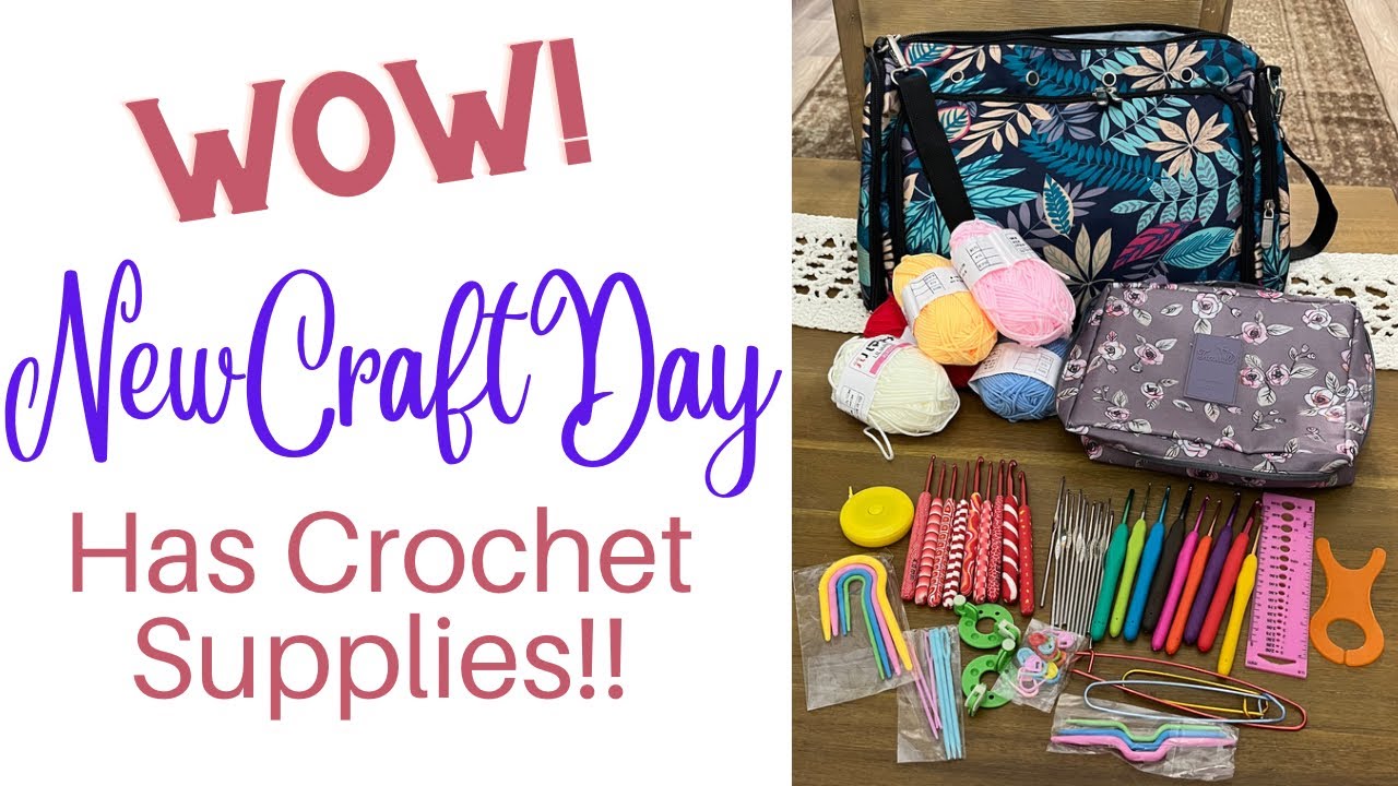 WOW! New Craft Day has Crochet Items!