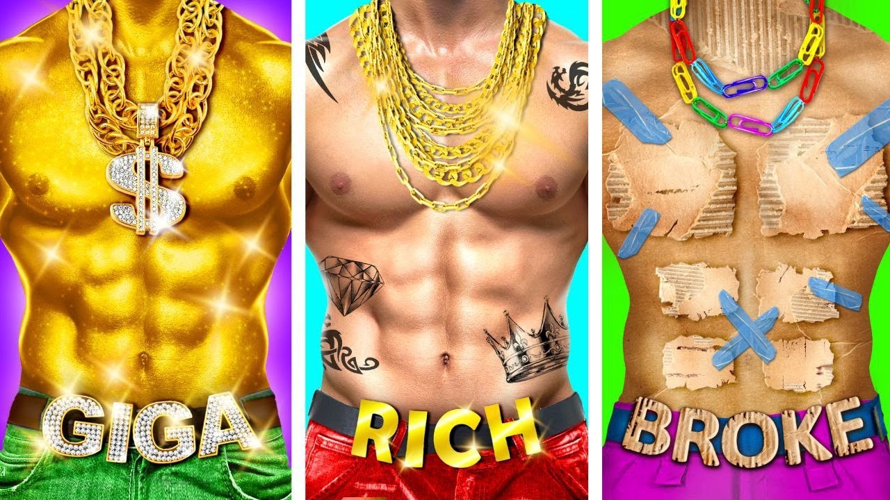 Rich vs Poor vs Giga Rich Crush! Poor Girl Fell In Love With a Millionaire