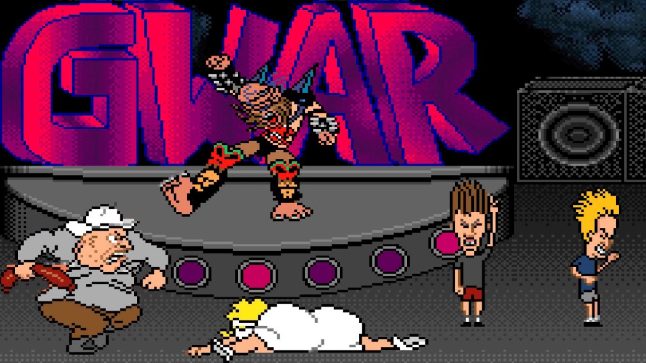 Beavis and Butt-Head (SNES) All Bosses (No Damage)