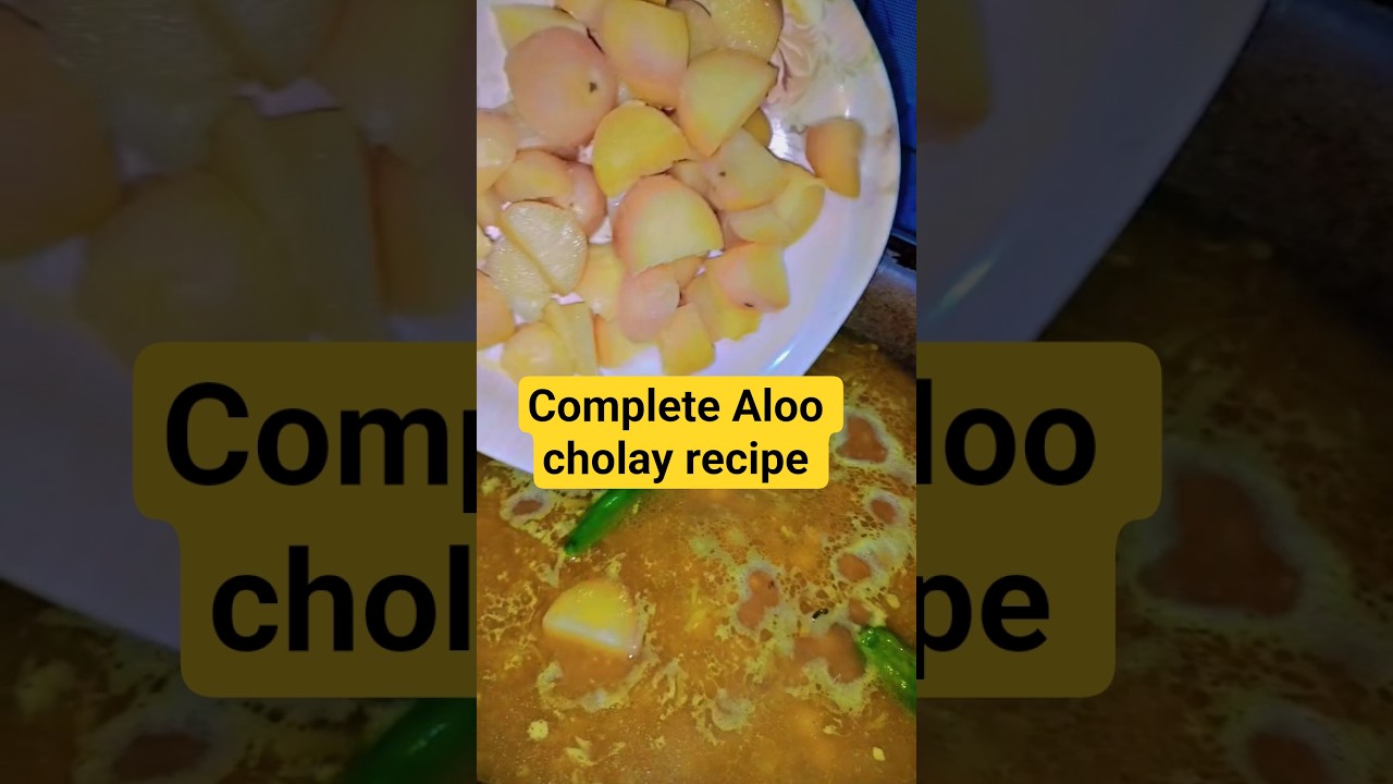 #aloocholay