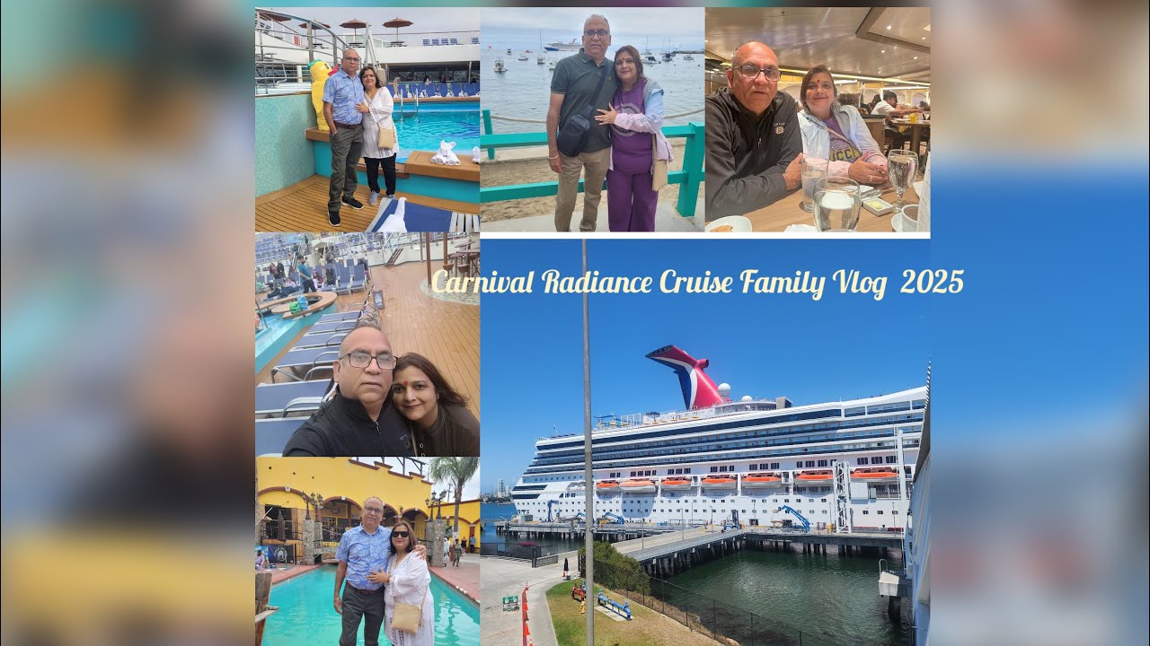 Family Cruise Fun Carnival Radiance California To Mexico 🛳️⛴️