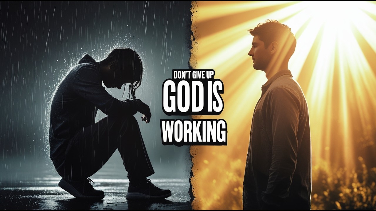 Don't Give Up - God Is Working Behind the Scenes. Christian Motivational Video
