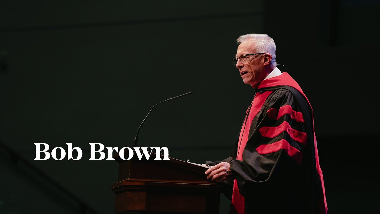 Fall 2025 Commencement: Bob Brown