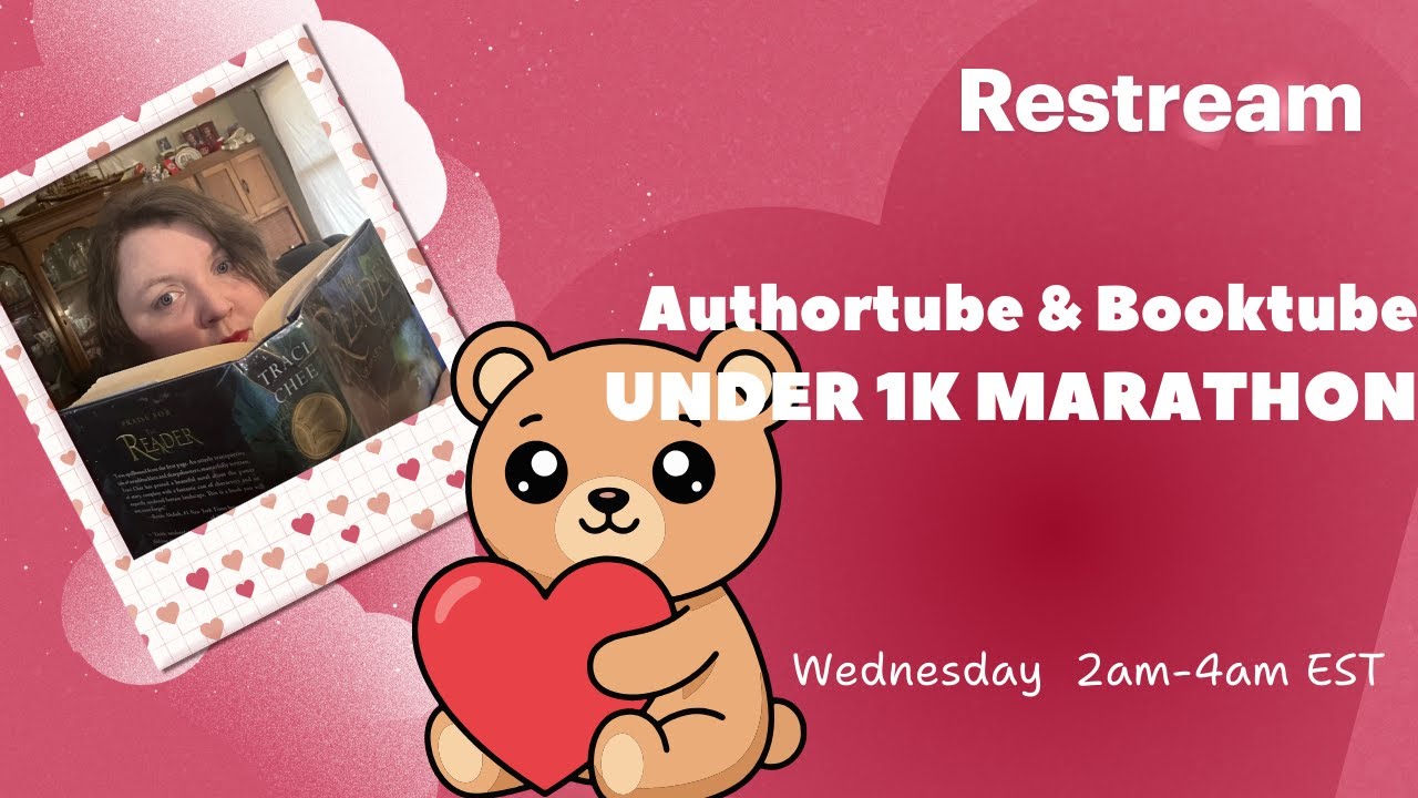 Authortube & Booktube Under 1k Marathon