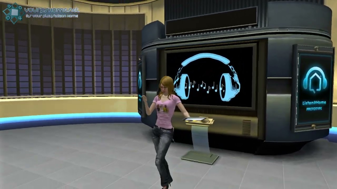 PlayStation Home Public Space Tour - SCEA Central Plaza (Closed Beta)